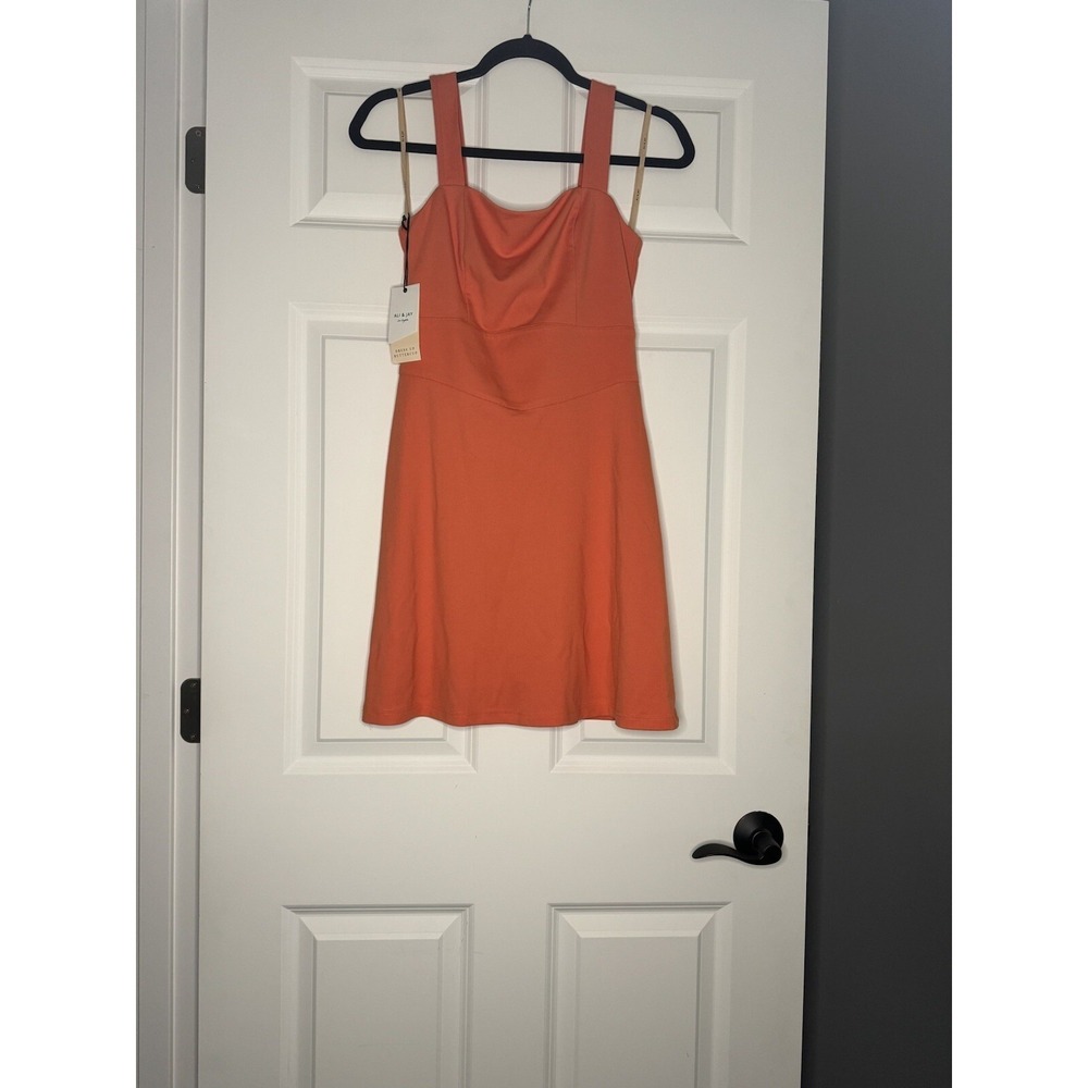 Ali And Jay Colorado Blvd Mini Dress Melon Small Nwt Msrp $108
